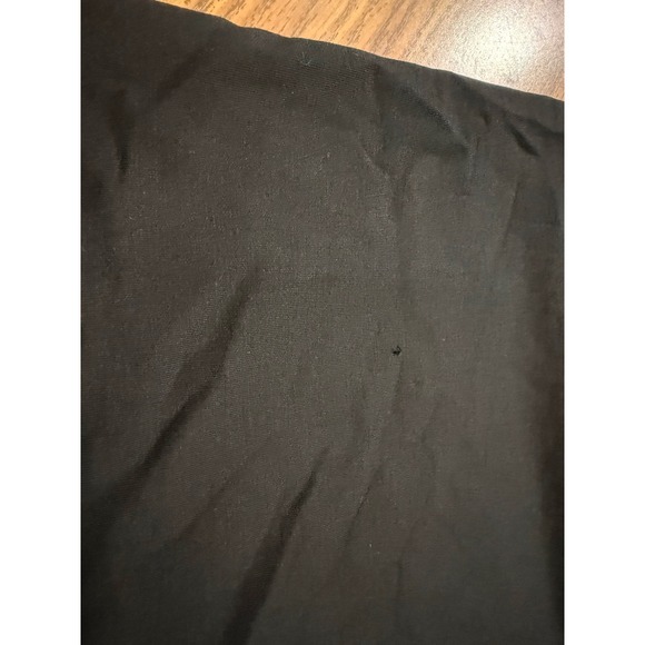 Pinspark Womens Black Lounge Set Wide Leg Pants Short Sleeve Top Medium - Picture 8 of 11